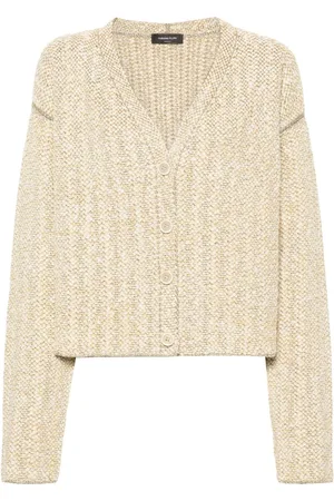 Fabiana Filippi Metallic-embellished tweed cardigan
