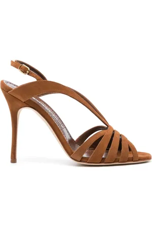 Manolo Blahnik 105mm Sardina sandals