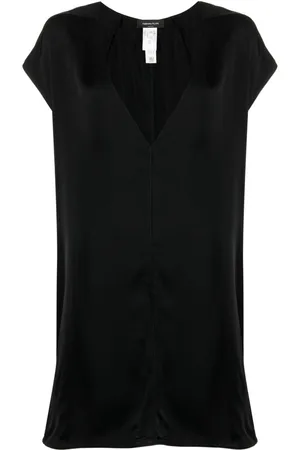 Fabiana Filippi Plunging V-neck shift minidress