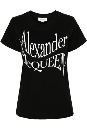 Alexander McQueen Logo-print cotton T-shirt