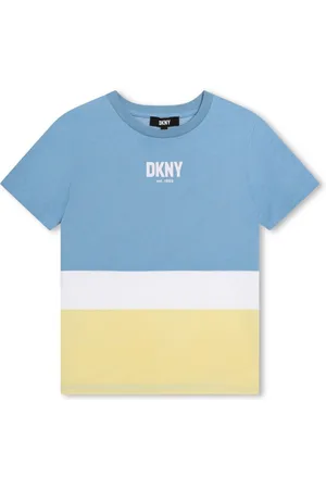 DKNY - Boys Green Cotton Logo T-Shirt
