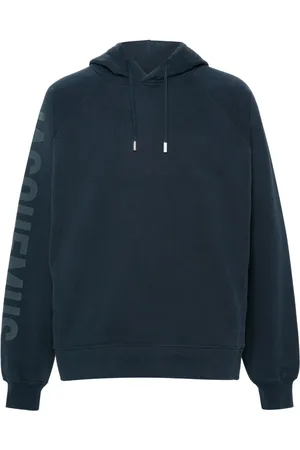 Jacquemus Le Hoodie Typo cotton top