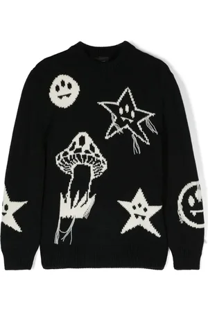 BARROW Stars-intarsiaknit jumper