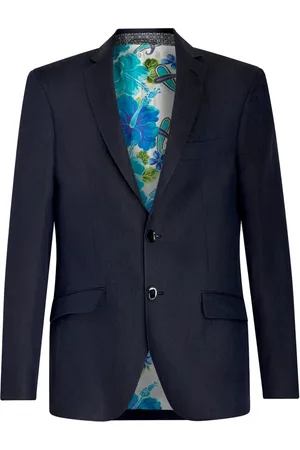 Etro Single-breasted wool blazer