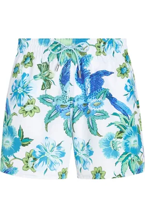 Etro Floral-print swim shorts