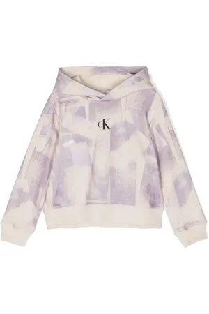 Calvin Klein Brush stroke-print hoodie