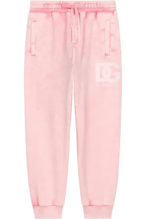 Dolce & Gabbana Logo-print cotton track pants