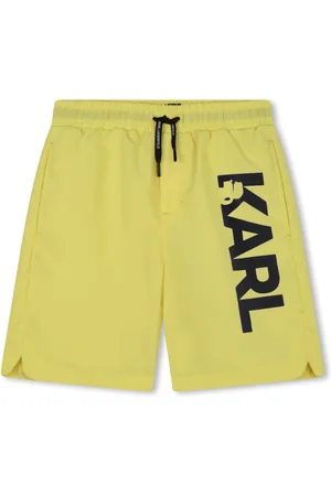 Karl Lagerfeld Logo-print swim shorts