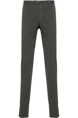 Incotex Tapered-leg cotton trousers