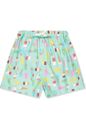 Rachel Riley Ice cream-print swim shorts