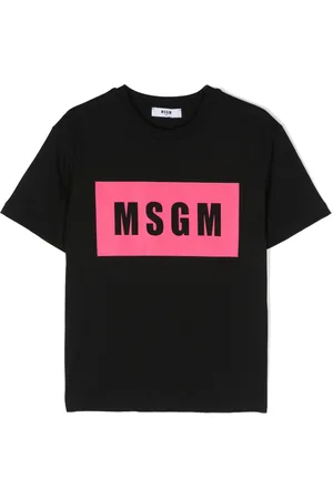 Msgm Logo-print cotton T-shirt