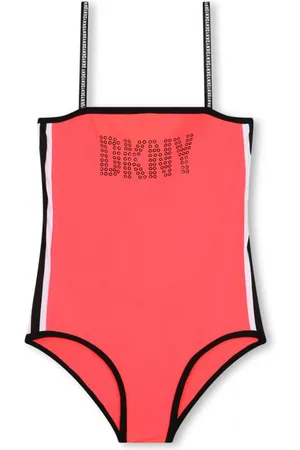 DKNY Logo-print swimsuit