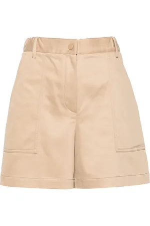 Moncler Logo-patch garbadine shorts
