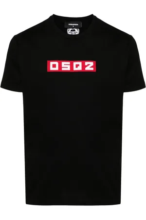 Dsquared2 Logo-appliqqué cotton T-shirt