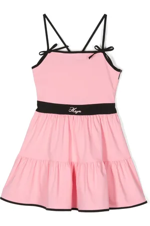 Msgm Logo-embroidered dress