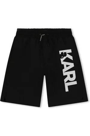 Karl Lagerfeld Logo-print swim shorts