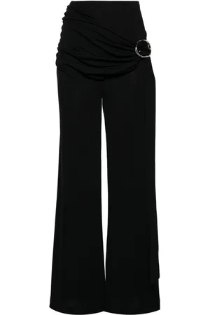 Paco rabanne Wraparound-design palazzo pants