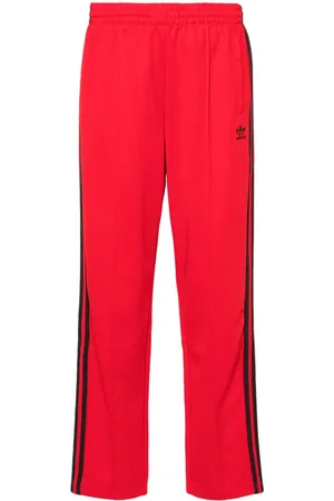 JW Anderson Slim Flare Track Pants - Red