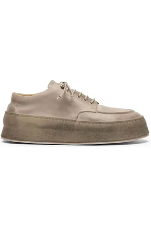 MARSÈLL Distressed leather derby shoes