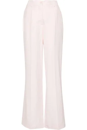 P.A.R.O.S.H. Flared Virgin Wool Tailored Trousers - Farfetch