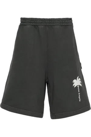 Palm Angels Palm Tree-print track shorts