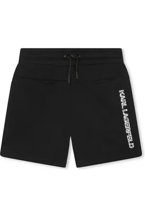 Karl Lagerfeld Logo-print track shorts