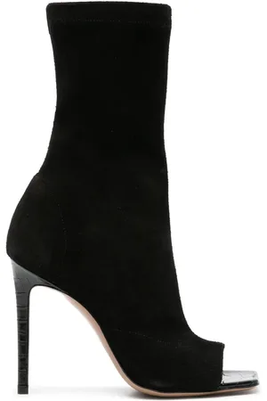 PARIS TEXAS 105mm suede boots