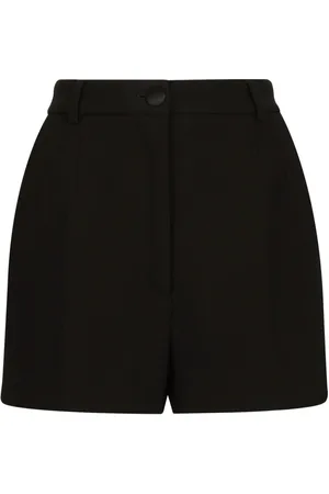 Dolce & Gabbana Pleated high-waisted shorts