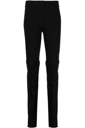 ISABEL BENENATO Layered slim-cut trousers