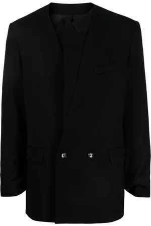 Marina Yee Erza asymmetric-edge blazer