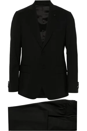 LARDINI Single-breasted wool-blend suit