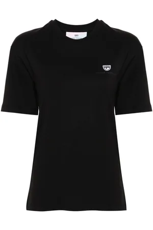 Chiara Ferragni Eyelike-motif cotton T-shirt
