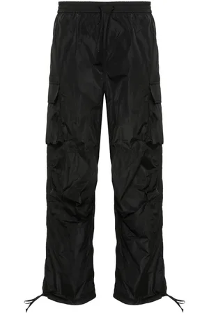 High Rise Cuffed Cargo Pants Short Leg - Black – Glamour Outfitters