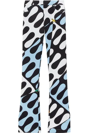 Puccini Leocorno-print trousers