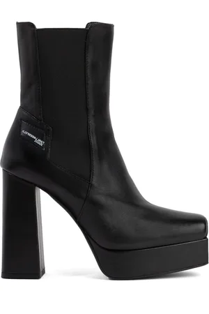 Karl Lagerfeld Stak Heel 120mm leather boots