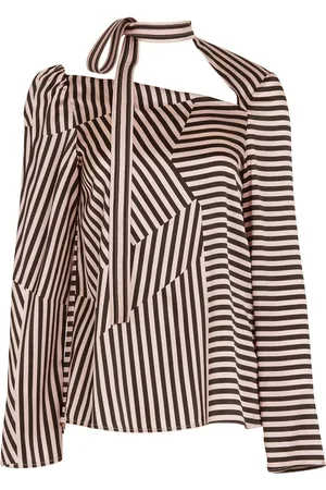 Silvia Tcherassi Rivoli striped silk blouse