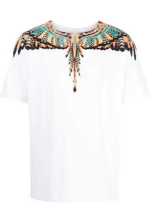 MARCELO BURLON Grizzly Wings-print cotton T-shirt