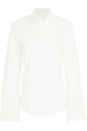 Silvia Tcherassi Aspasia organic-cotton blouse