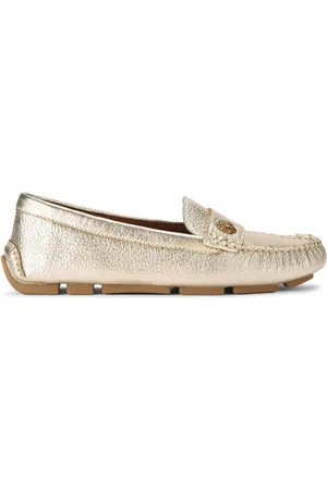 Kurt Geiger Eagle Driver metallic loafers