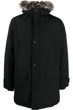 Michael Kors Faux fur-trim parka coat