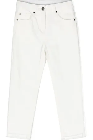 Stella McCartney Mid-rise cotton straight-leg jeans