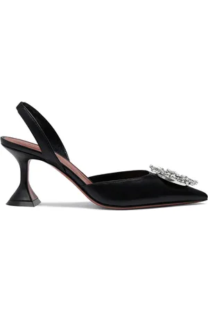 Amina Muaddi Begum Sling 70mm pumps