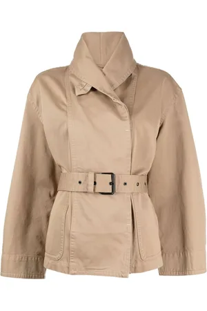 Marant Etoile Prunille belted cotton jacket