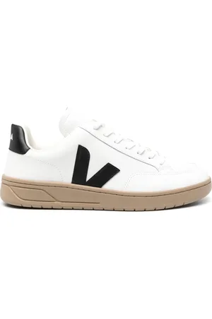 Veja V-12 leather sneakers