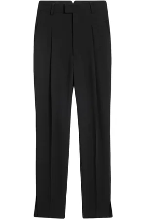 Ami High-waist tapered-leg trousers