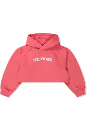 Tommy Hilfiger Logo-print cotton blend hoodie