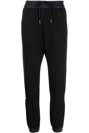 SACAI Sheer Panel Belted Cargo Drawcord Pants - Bergdorf Goodman