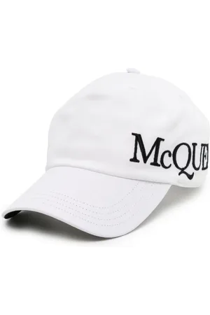 Alexander McQueen Logo-embroidered cotton cap