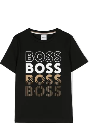 HUGO BOSS Logo-print cotton T-shirt