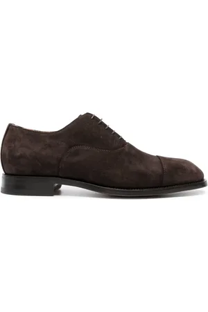 Scarosso Salvatore suede oxford shoes